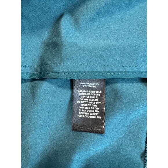 Lafayette 148 deep teal two way zip front jacket size 8 lightweight quiet luxury - Picture 4 of 9